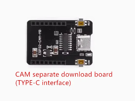 ESP32-CAM development board WiFi+Bluetooth module ESP32 serial port to OV2640 camera module Zpaxo TYPE-C interface