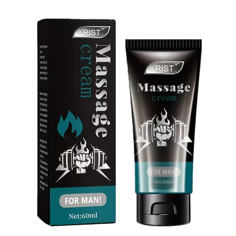 Men's Massage Cream for Intimate Experience Interactive Relaxation Fast Absorption Non-Greasy Promotes Bonding And Comfort Zpaxo