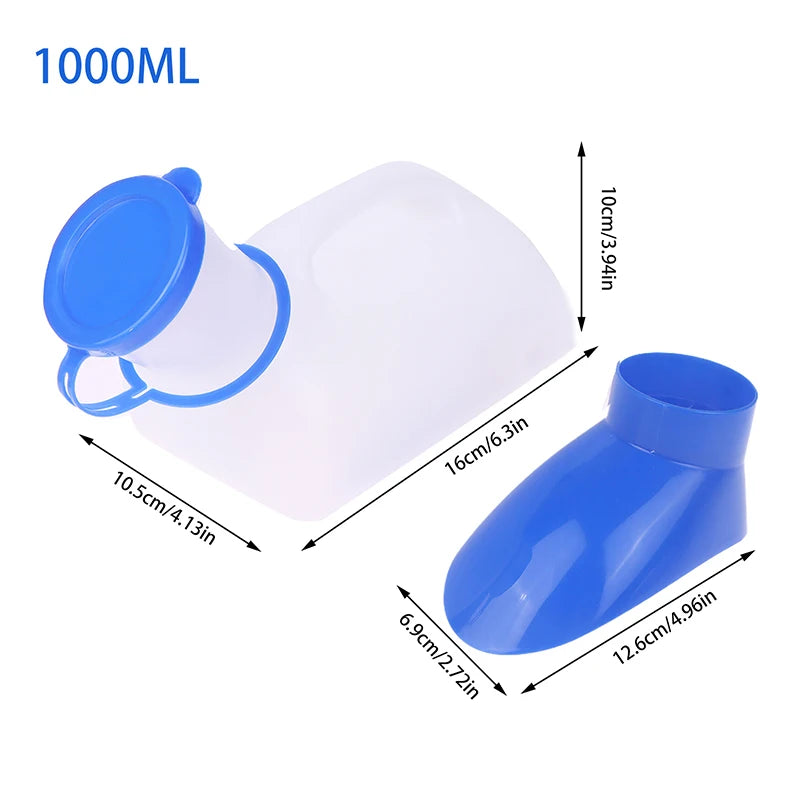 Unisex Urinal Mobile Toilet Pee Storage Tool Large Capacity Journey
