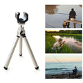 Portable Adjustable Fishing Tripod Stand Aluminum Alloy Lightweight