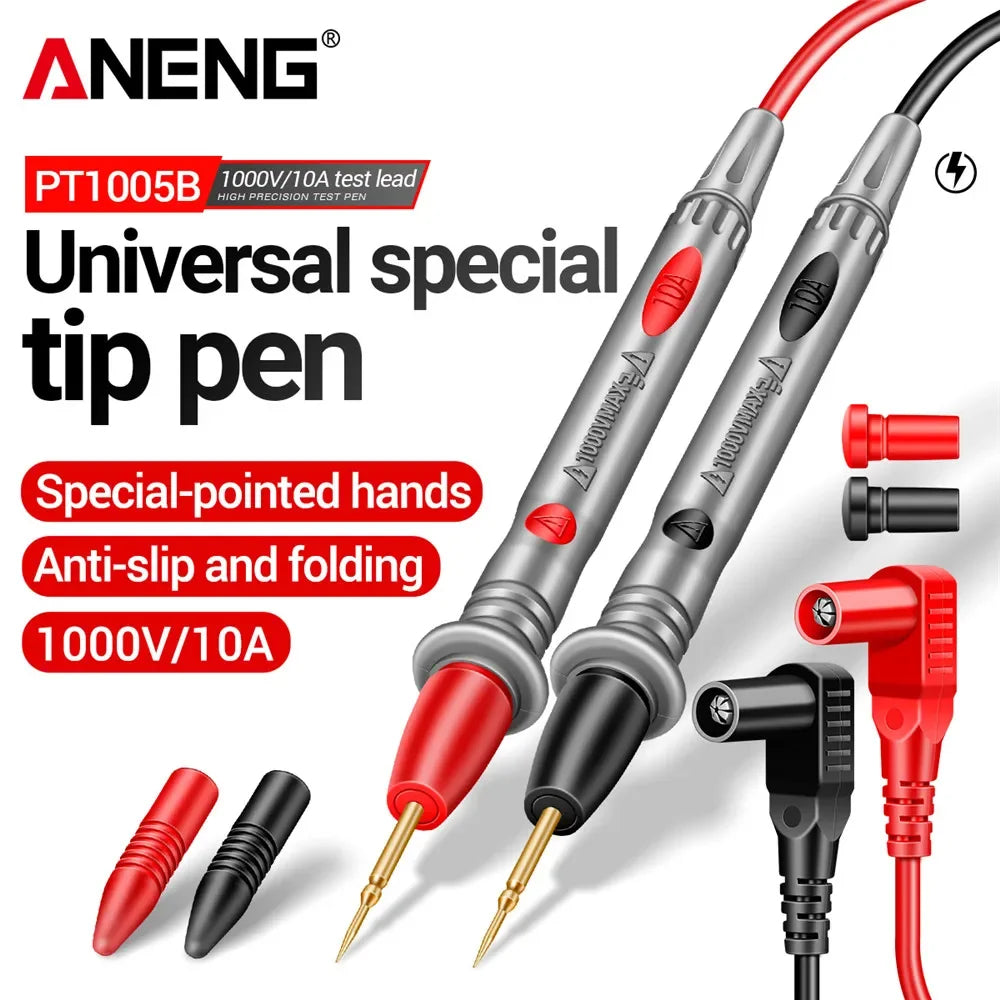 ANENG PT1005B Digital Multimeter Probe Tip Multi Meter Tester Lead