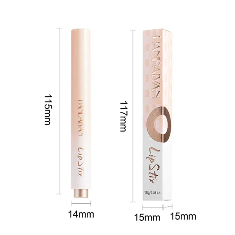 8 Colors Silky Glossy Lipstick Long Lasting Waterproof Lip Gloss Sexy Red Lip Tint Non-Stick Cup Moisturizing Mirror Lip Balm Zpaxo