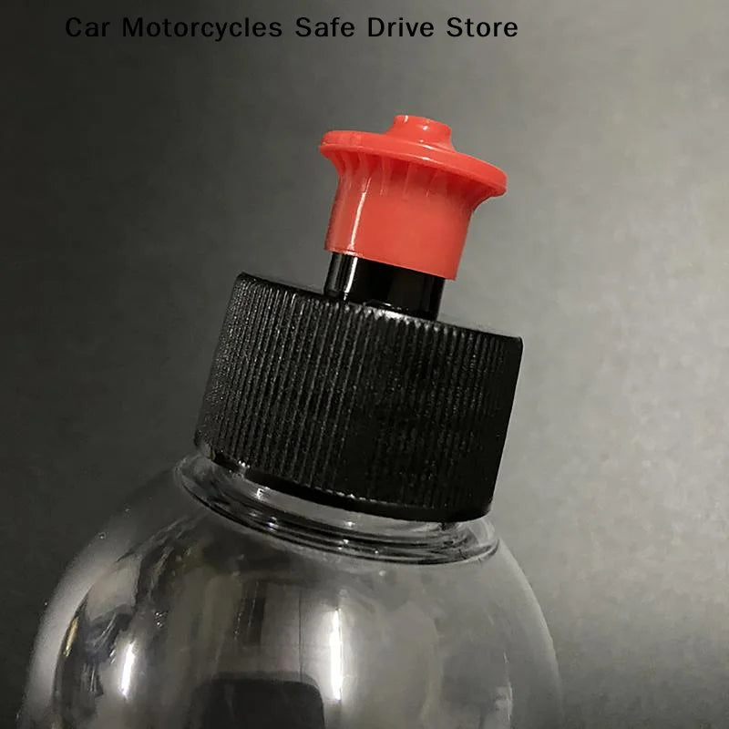 5 Car Care Wax Tire Shine Bottle Pull Caps Portable Liquid Dispenser