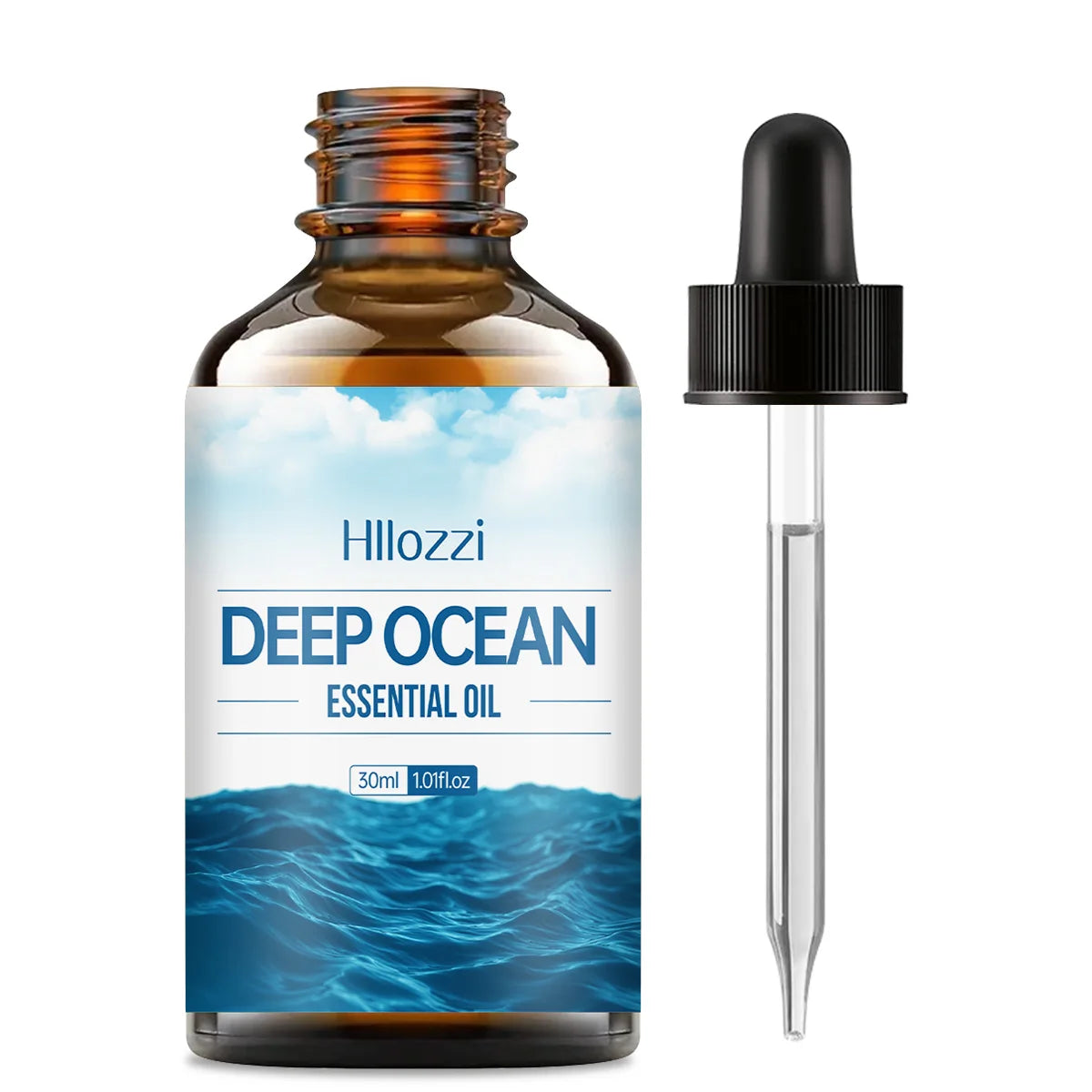 DEEP OCEAN ESSENTIAL OIL a high-quality moisturizing nourishing massage oil with a refreshing scent, suitable for all skin types Zpaxo 30ml DEEP OCEAN Other