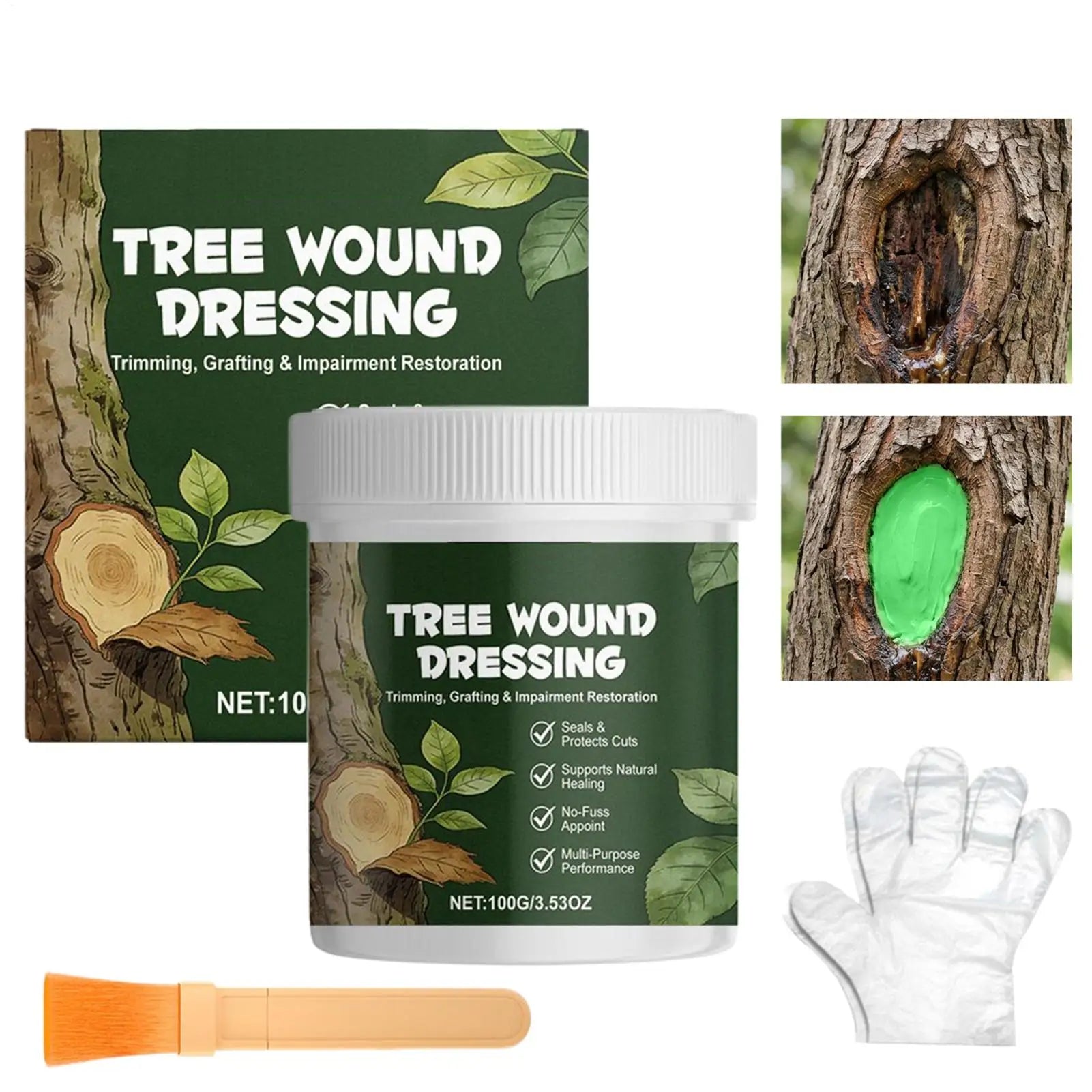 Tree Pruning Sealer Waterproof Grafting Compound Cutting Plants Trees