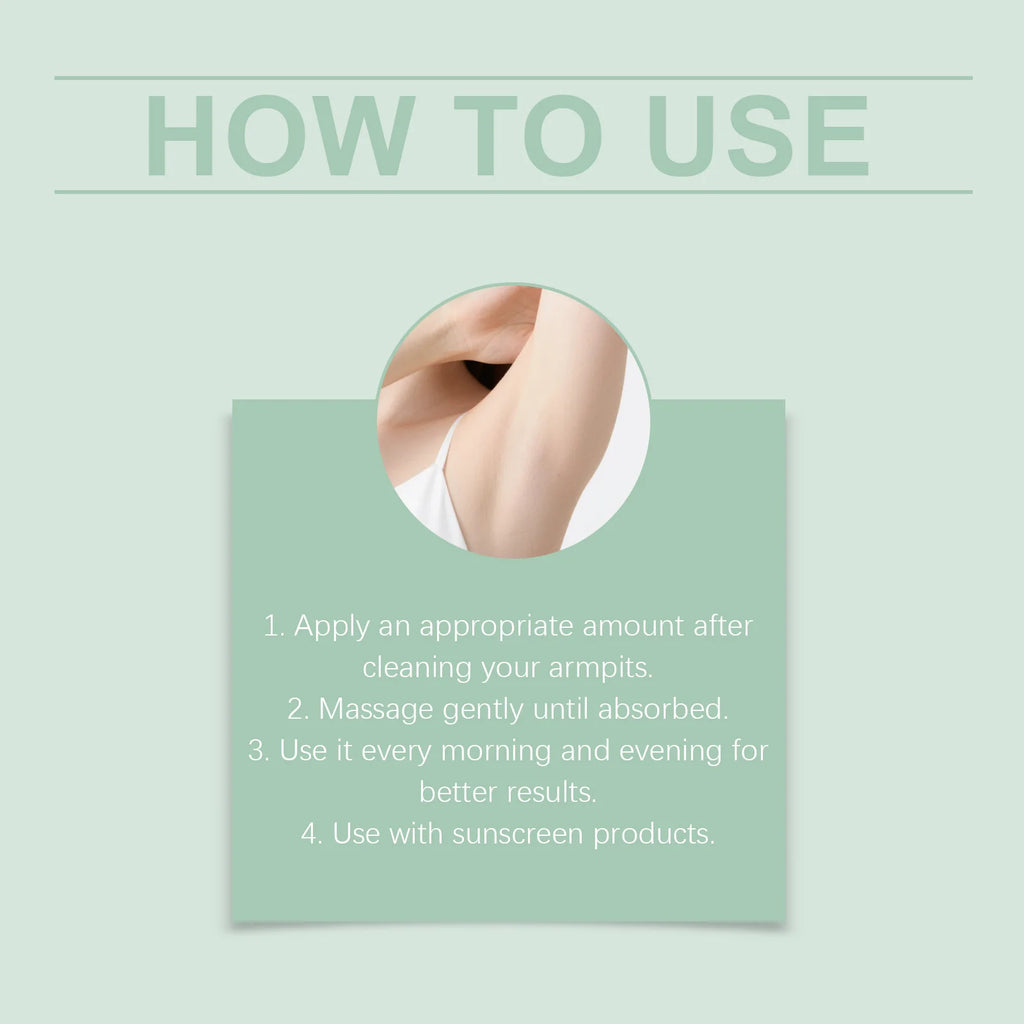 Armpit care cream farewell melanin refreshing non-sticky gentle nourishing smooth armpit skin daily application cream Zpaxo