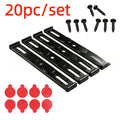 European License Plate Frame – Stainless Steel Car Reg Holder License Plate Frame Zpaxo 20pcs