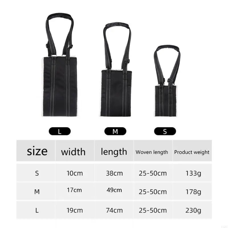 Comfortable Leg Support Assistance Dog Lift Harnesses Full Body