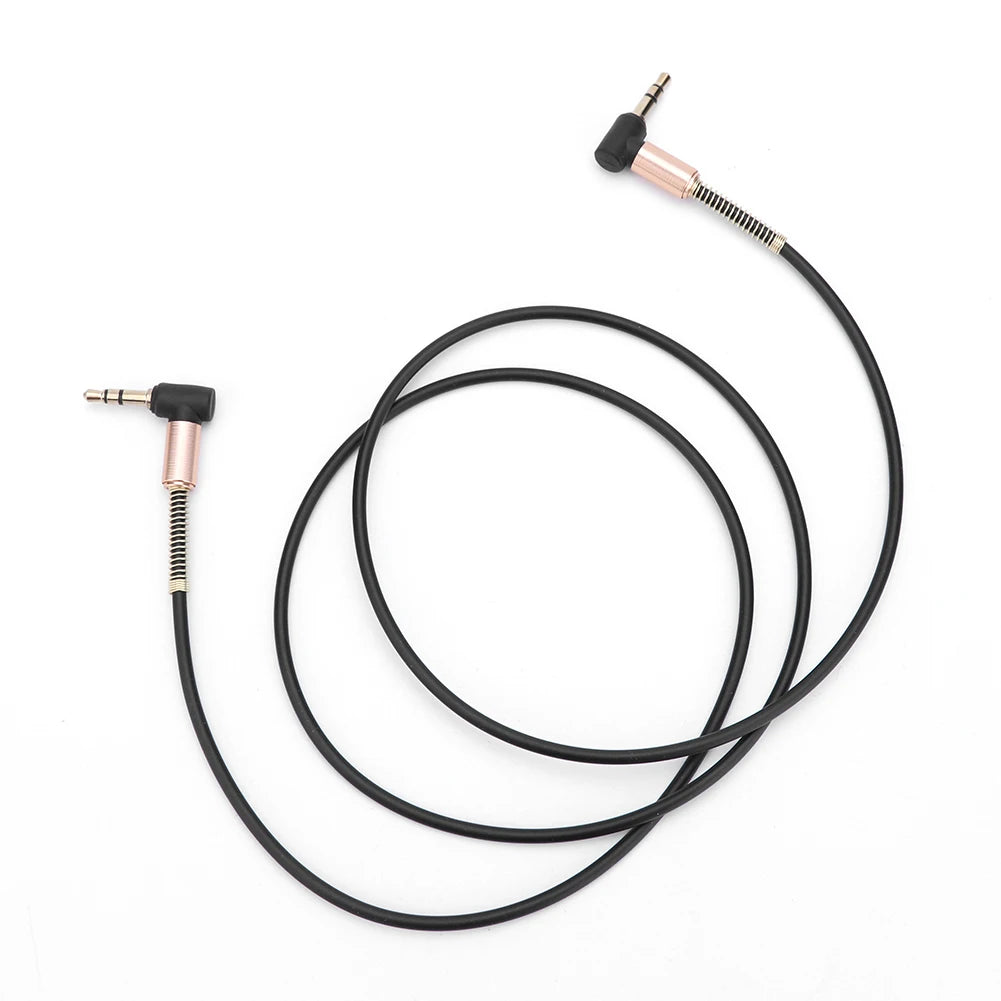 90 Degree 3.5mm Male to 3.5mm Male Plug Audio Connector 3.5 Jack Car Aux Cable Zpaxo
