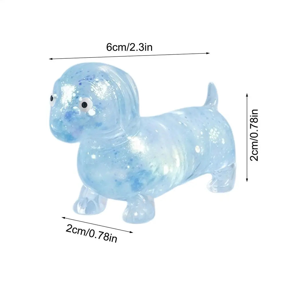 Dachshund Squeeze Toy Squeeze Sensory Dachshund Fidget Novelty Relaxation Toy For Kids Teens Young Adults Office Workers Zpaxo A China Mainland