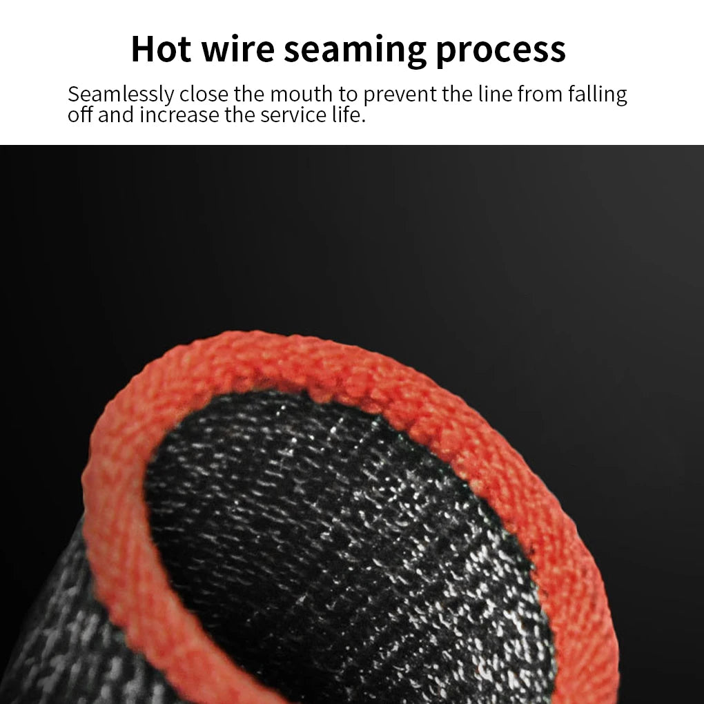 MEMO Gaming Finger Sleeve For PUBG Mobile Game Fingertips Cover Sweatproof Anti-slip Touch Screen Fingertip Thumb Finger Gloves Zpaxo