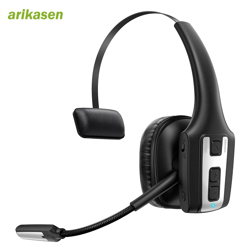 Trucker Bluetooth Headset Wireless Headphones Microphone Noise