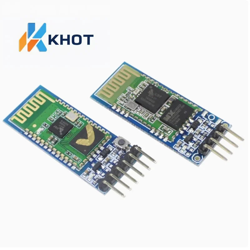 wireless serial port HC-05 with pin master-slave Anti reverse connection, Bluetooth serial port transparent transmission module Zpaxo