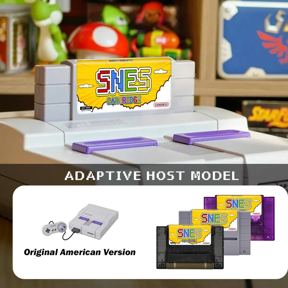 New SFC V12 3000-in-1 SNES Flash Cartridge with 8GB TF Card for SFC/SNES 16-Bit JPN/EU/USD Video Game Consoles AccessorIes Zpaxo