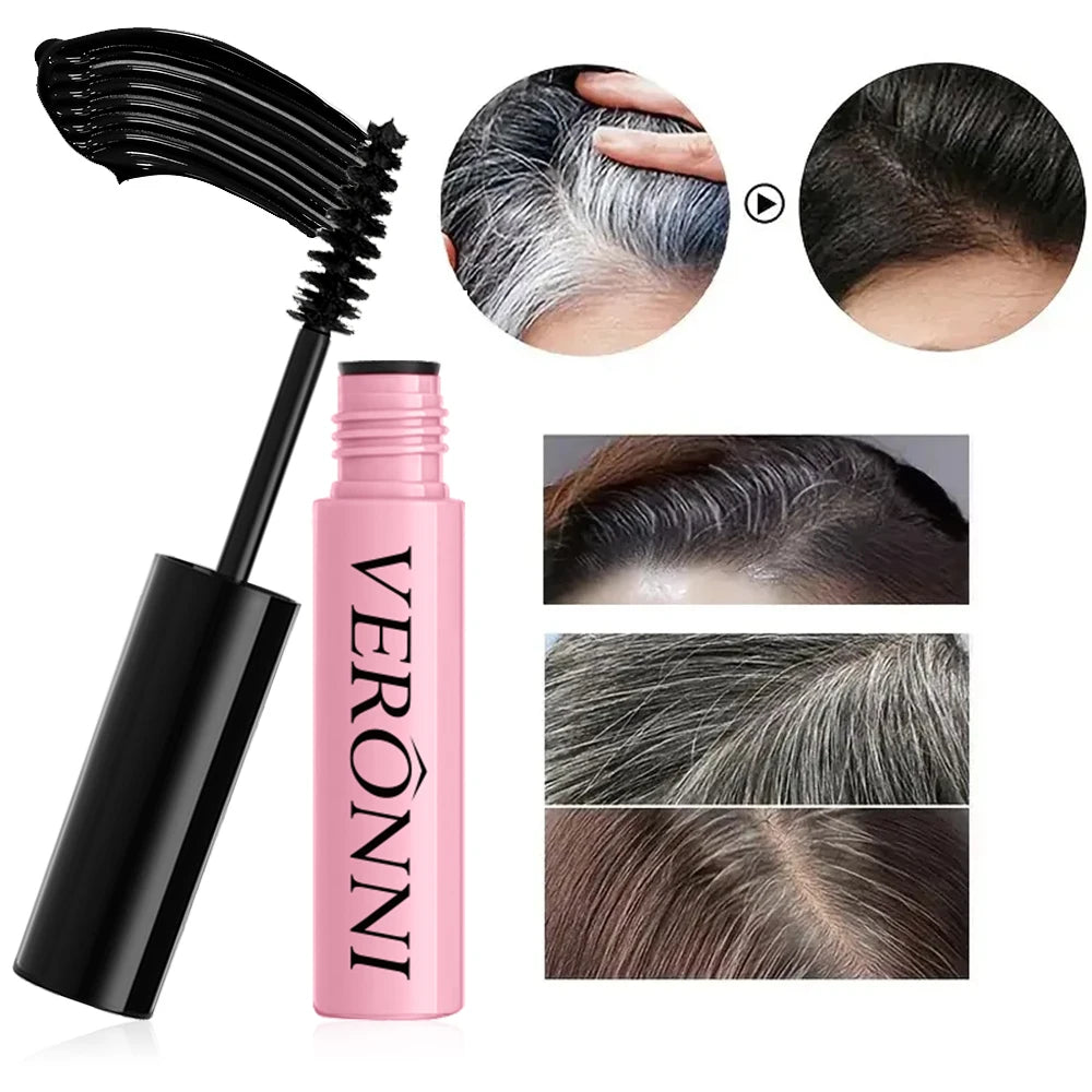 Instant Root Touch-up Stick Portable Hair Dye Pen Quick Coverage Zpaxo