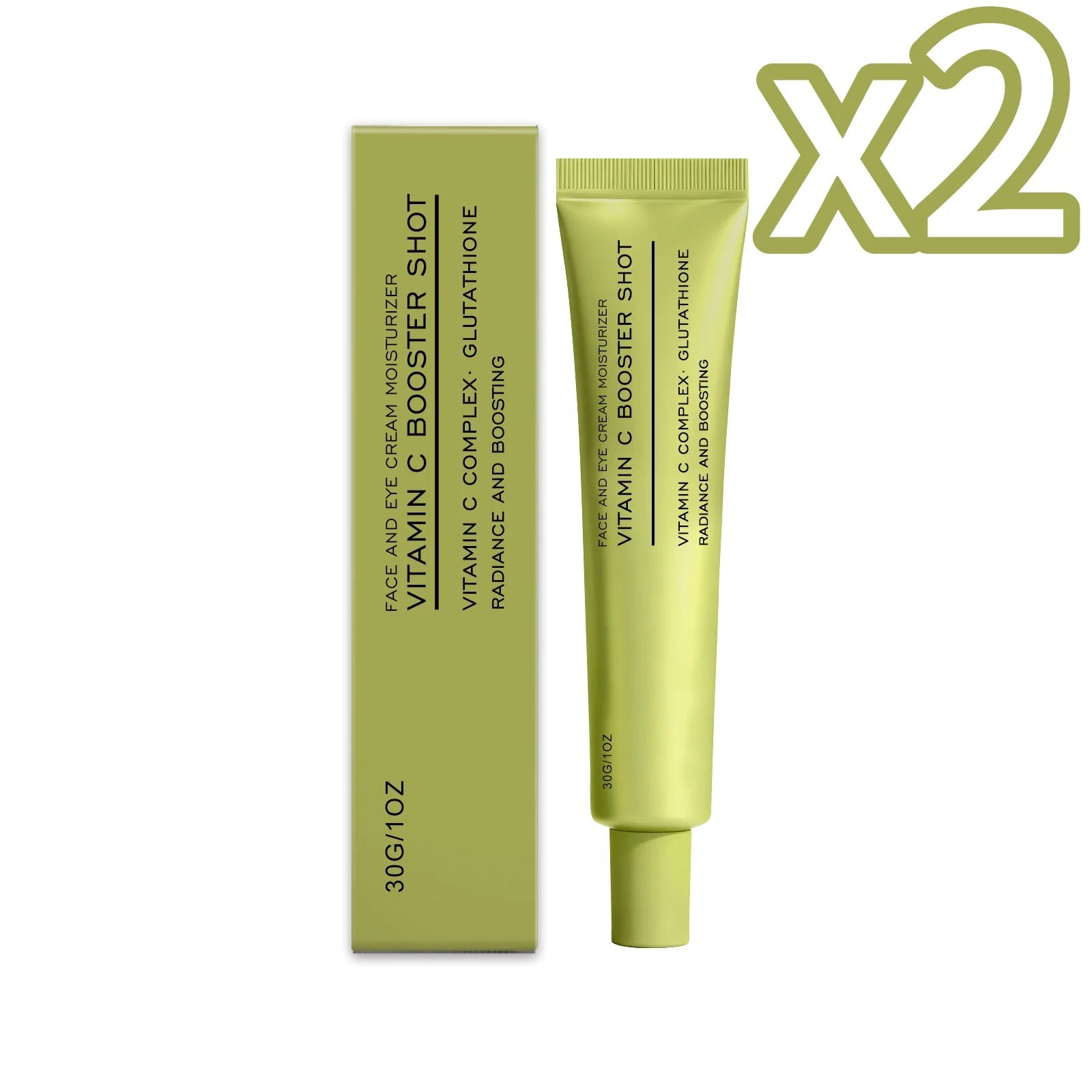 Nicotinamide & Vitamin C Face Moisturizing Cream 30g Face Moisturizing Cream Zpaxo 30g Boxed X 2PCS