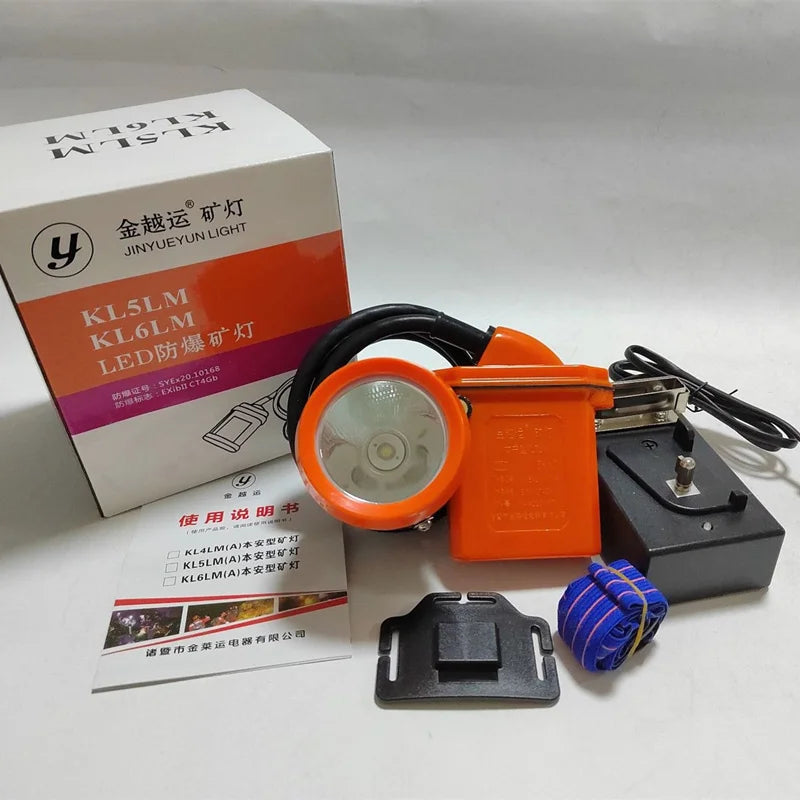 SHINEKNOT IP67 LED Headlamp – Mining, Cave & Hiking Light