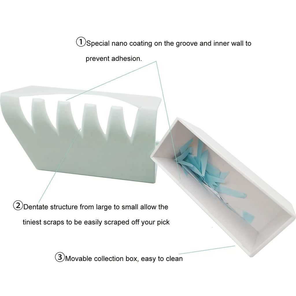 Heat Press Accessories, Perfect Transfer Bundle with 1 pc Hook Weeder, 1 pc Shredded Vinyl Collection Box, 20 sheets of heat tra Zpaxo