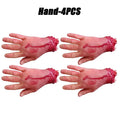 Halloween Fake Bloody Body Parts Realistic Severed Hands Legs Arms