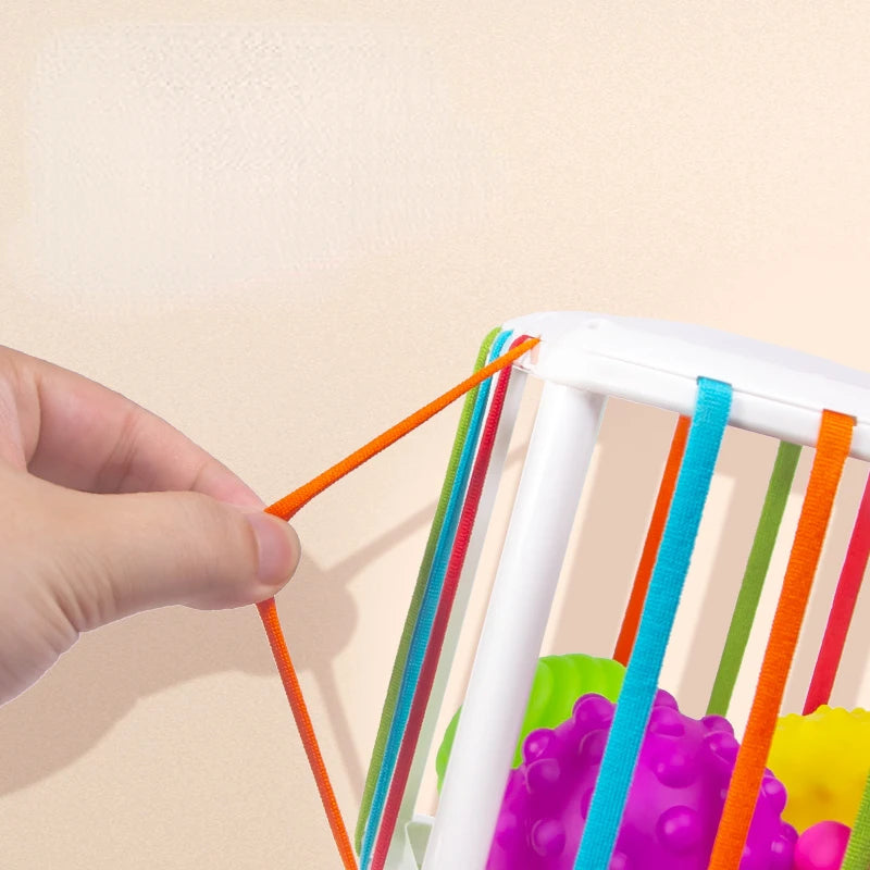 Montessori Toys Children 0-12 Months Early Education Rainbow Cesare