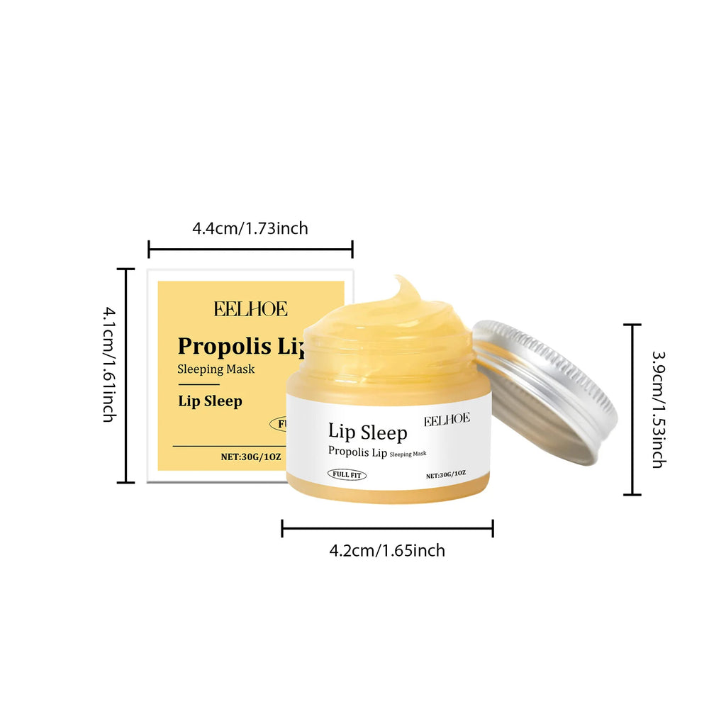 Hoygi Propolis Lip Sleeping Mask – Overnight Lip Repair Lip Sleeping Mask Zpaxo