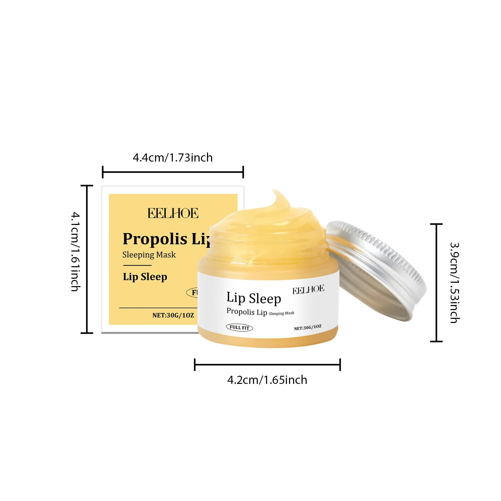 Hoygi Propolis Lip Sleeping Mask – Overnight Lip Repair Lip Sleeping Mask Zpaxo