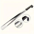 16 5 Stainless Steel Long Shoe Puller Ergonomic Grip Durable Metal