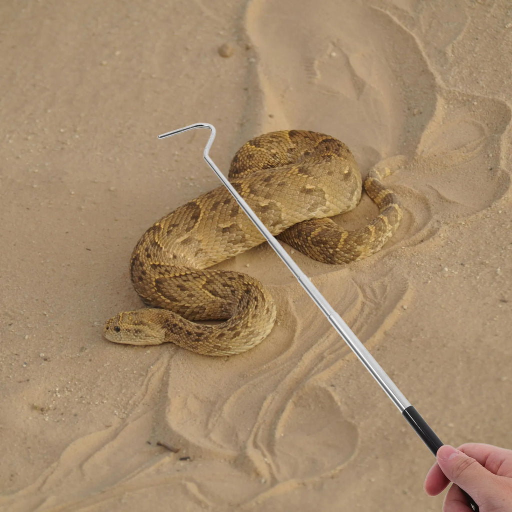 Portable Retractable Snake Hook Stainless Steel Extension Handle