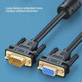 652F VGA Extension Cable VGA Male To Female With Double Ferrite Cores For Clear 1080P Transmission On And Projectors Zpaxo 5m China Mainland