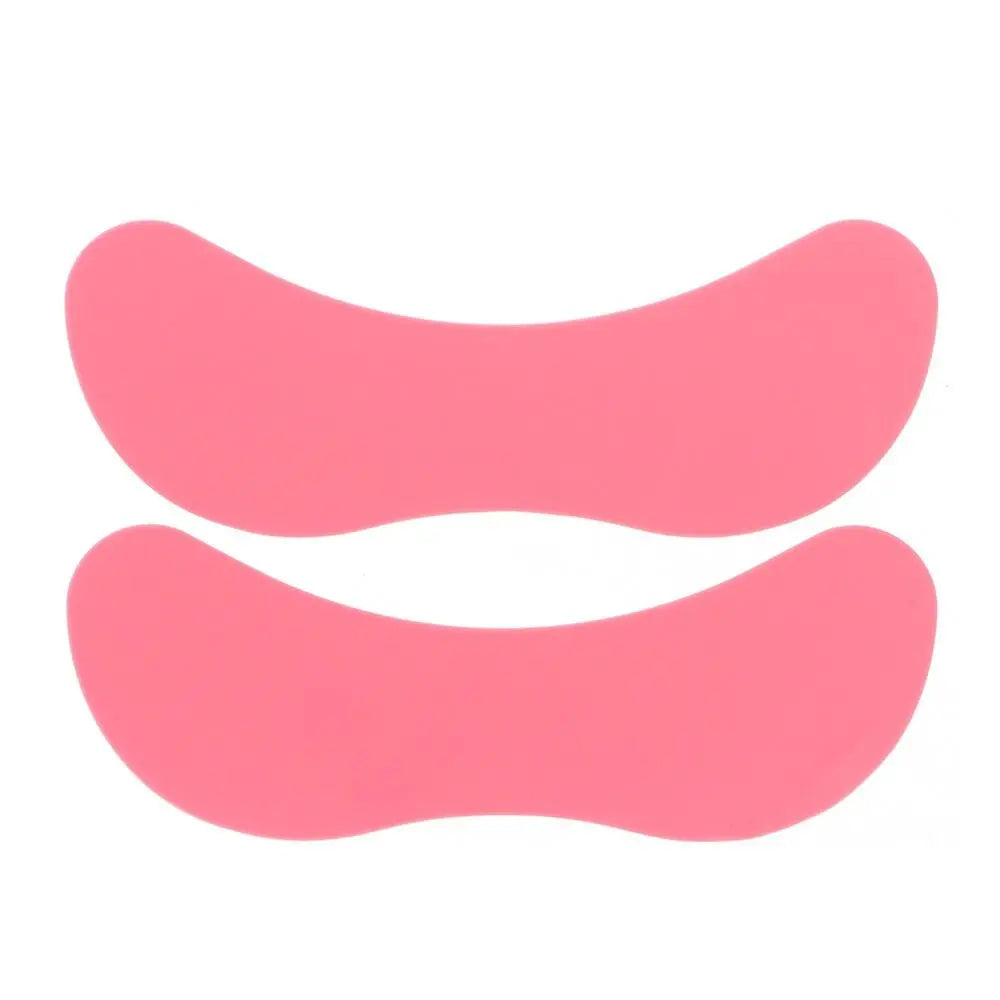 1Pair Silicone Eyelash Perm Pads Wrinkle Resistant Beauty Patch Zpaxo Pink