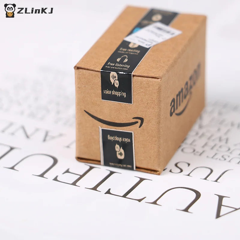 ▶1Pc 1:12 Dollhouse miniture Express box Gift Box Furniture Toys Accessories Zpaxo