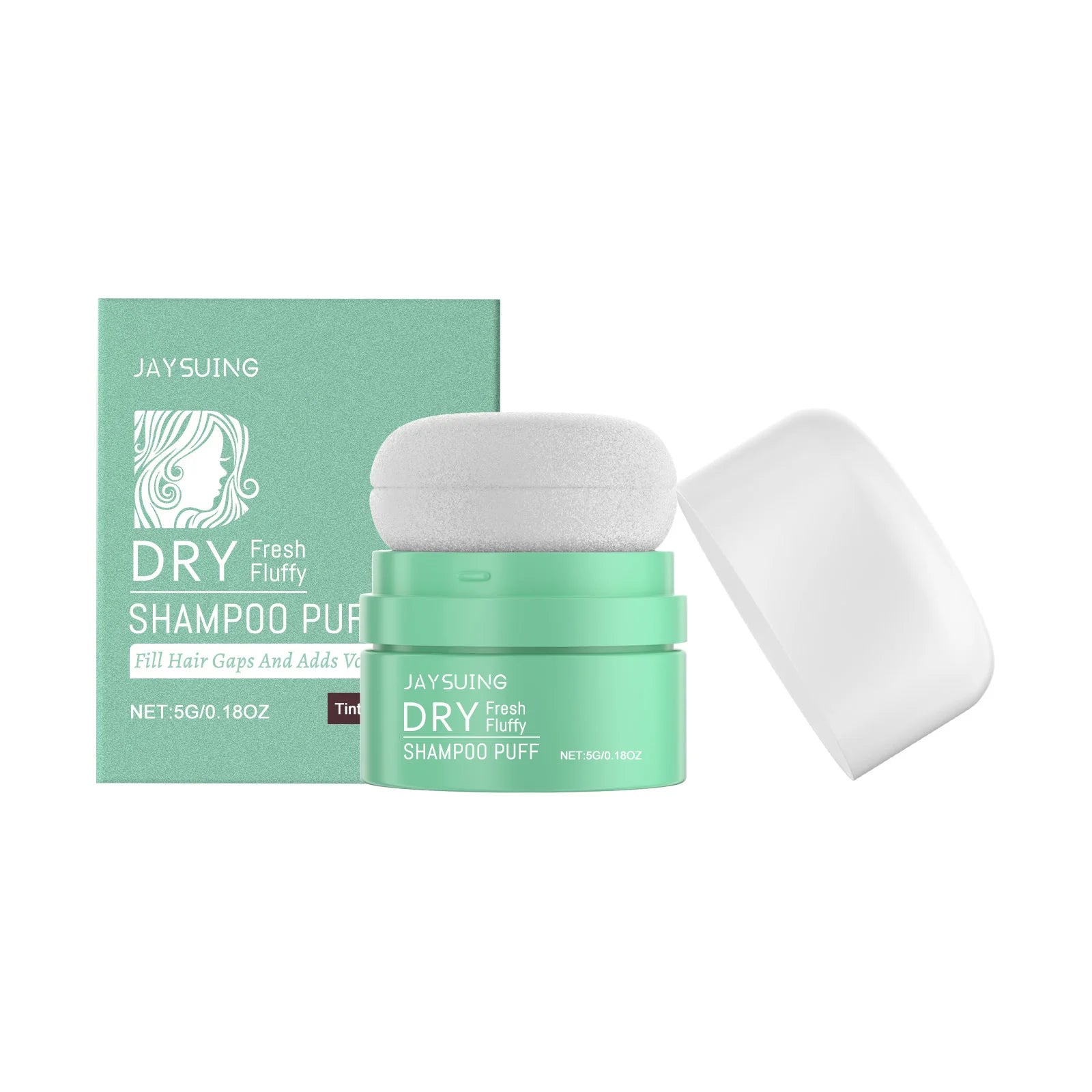 Matte Dry Shampoo Powder Puff – Instant Oil Control & Volume 5g Dry Shampoo Powder Zpaxo 5g Boxed
