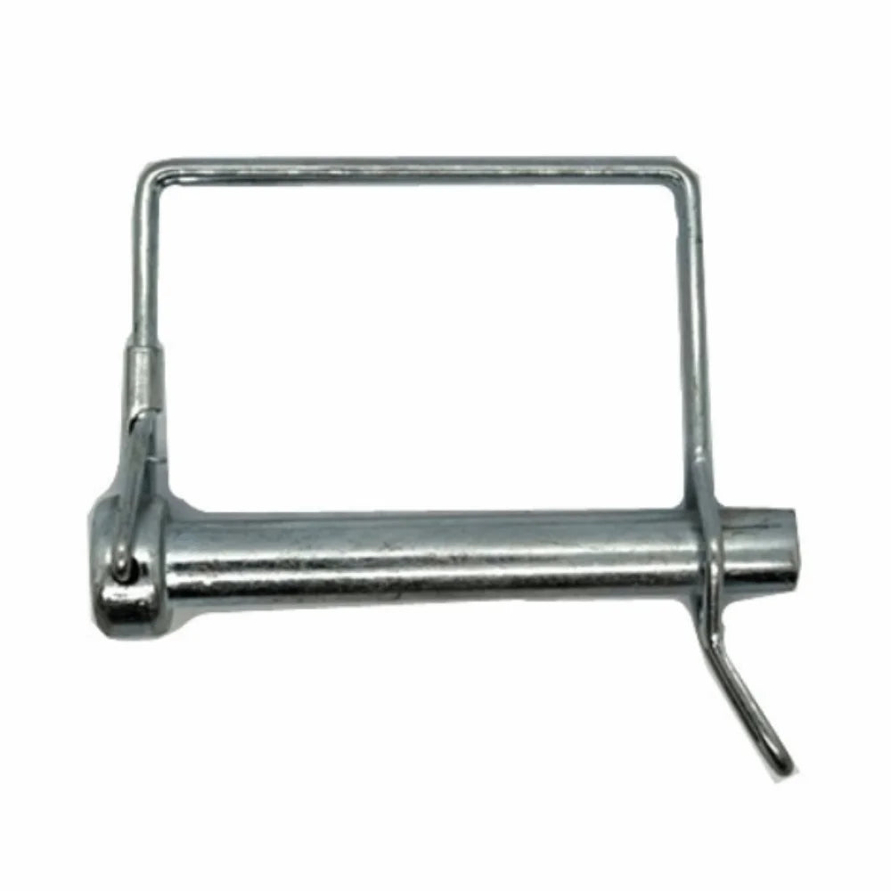 10Pcs Heavy Duty Square Locking Pin Square Shaft Spring Safety Square Shaft Locking Pin Multi-purpose Pull Ring Zpaxo 6x70mm with ear