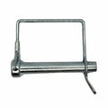 10Pcs Heavy Duty Square Locking Pin Square Shaft Spring Safety Square Shaft Locking Pin Multi-purpose Pull Ring Zpaxo 6x70mm with ear
