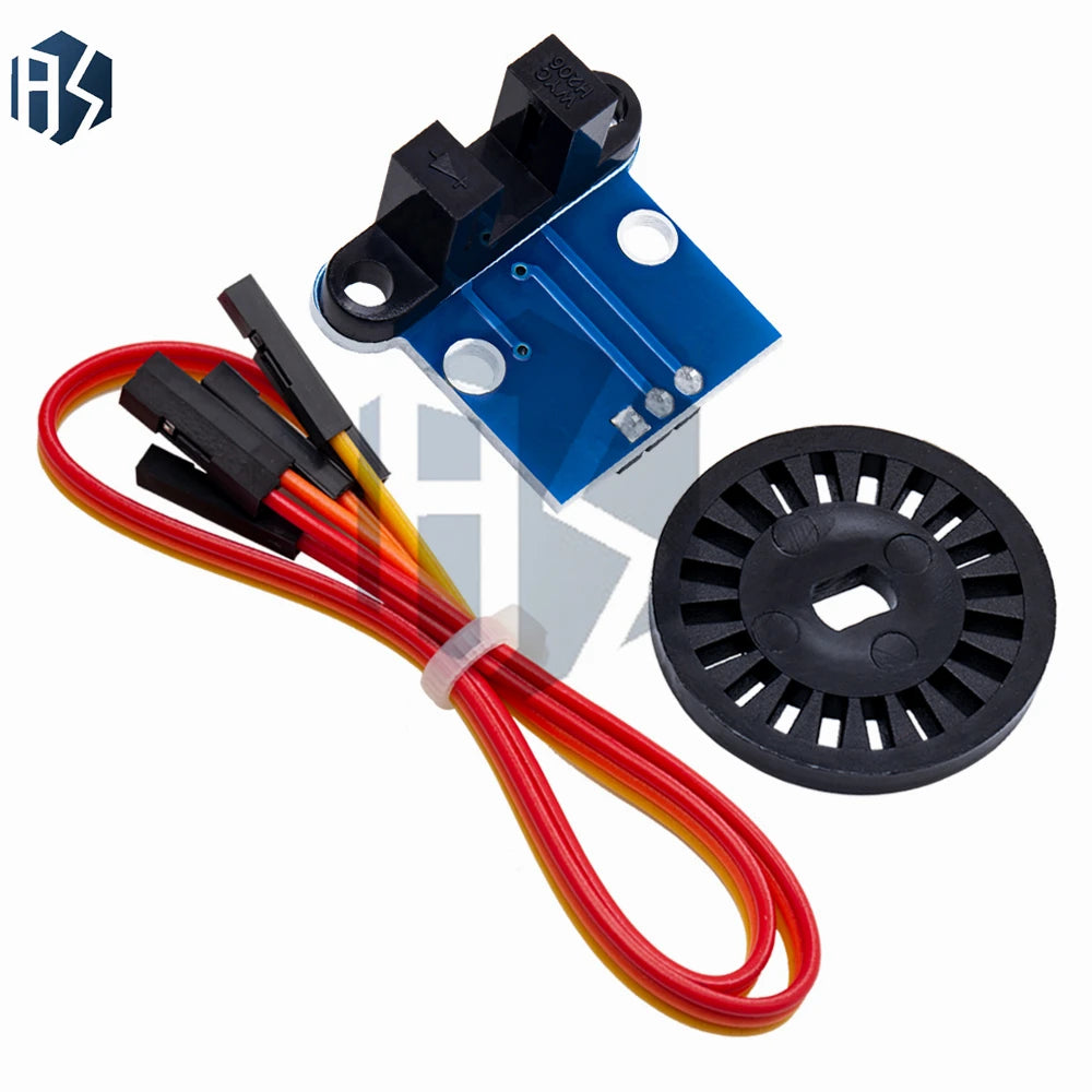 Slot Optocoupler RPM Sensor Module – 3.3V/5V Photogate Tachometer & Digital Counter w/ Optoisolation Zpaxo
