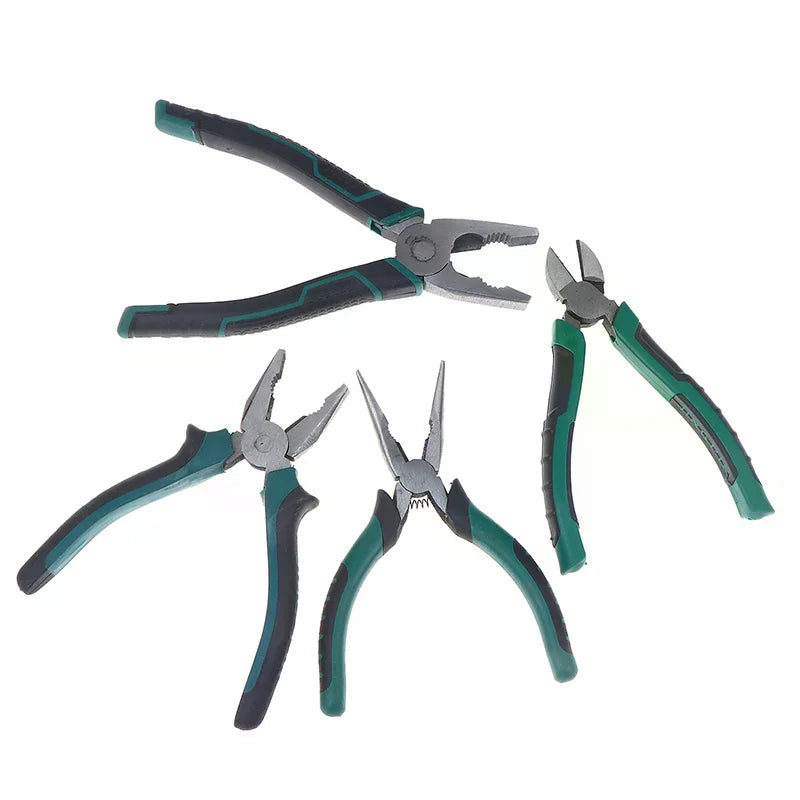 6 Steel Wire Pliers Multifunctional Pointed Nose Diagonal Crimper Zpaxo