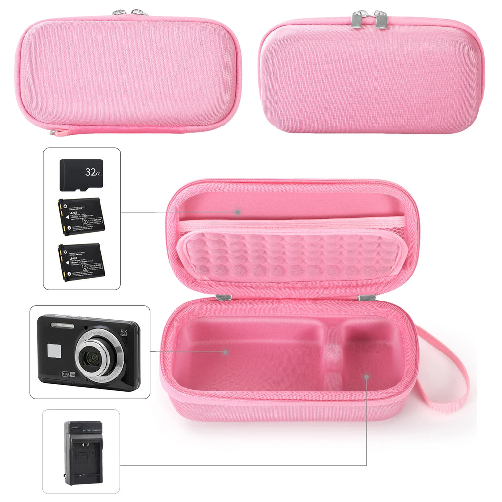 Digital Camera Case Vlogging Hard Carrying Lightweight Small Travel