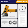 HIPPCRON Cordless Electric Scissors Rotary Cutter Rechargeable