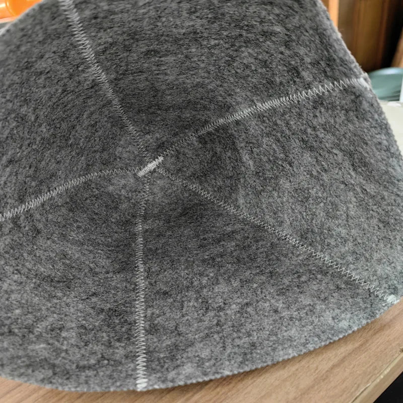 Felt Sauna Hat – Unisex Steam Room Cap for Men & Women Sauna Cap Zpaxo