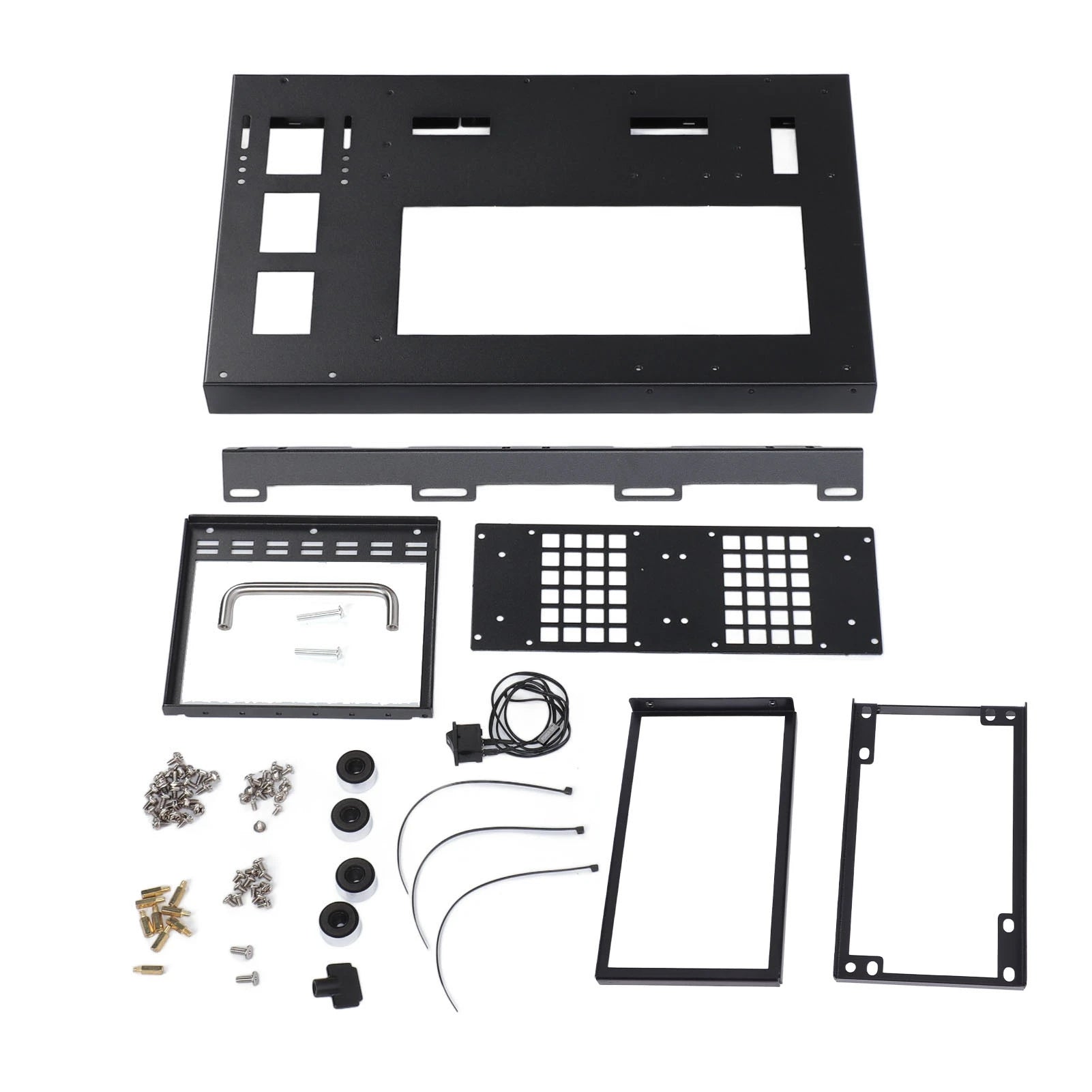 Computer Open Case Bracket Powerful Cooling Heat Dissipation Steel