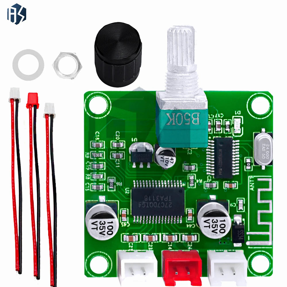 XH-A414 DC12-24V 5 0 Bluetooth Digital Amplifier Board 50W+50W Zpaxo