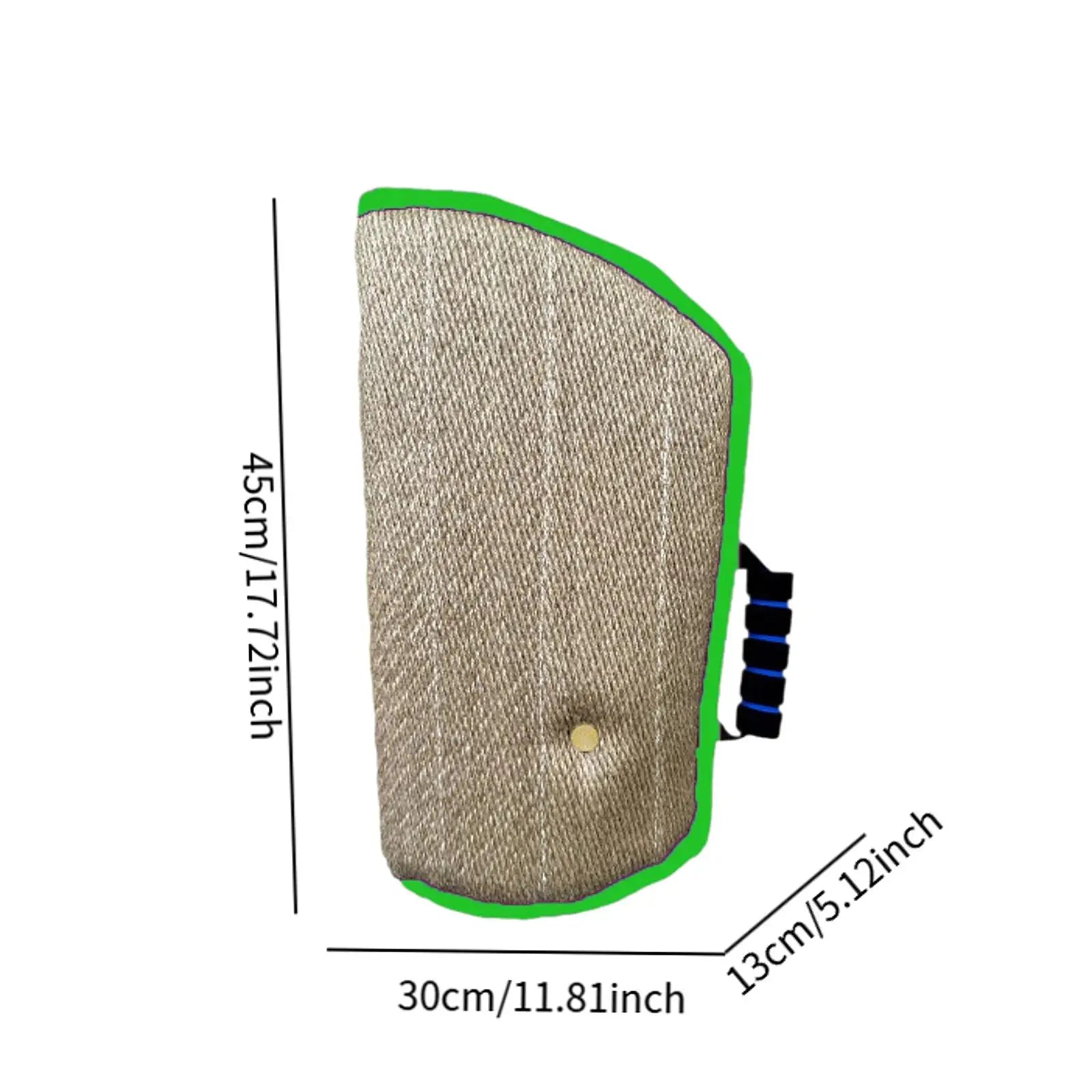 Dog Training Sleeves Puppy Biting Interactive Durable Professional Dogs Training Arm Protection for Work Dog Puppy Playing Zpaxo green edge