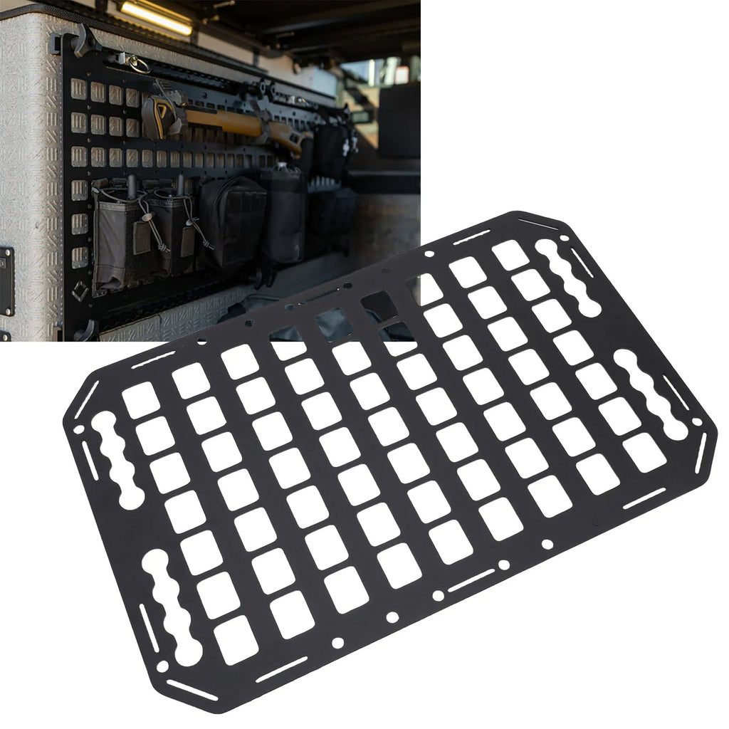 Truck Bed Molle Panel Aluminium Alloy Multifunctional L Track Storage