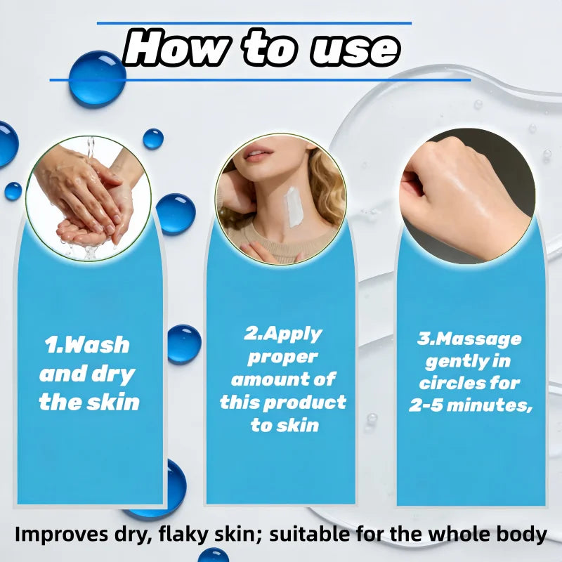 Shea Butter Moisturizing Cream 48H Hydration Barrier Repair Full Body Use Zpaxo