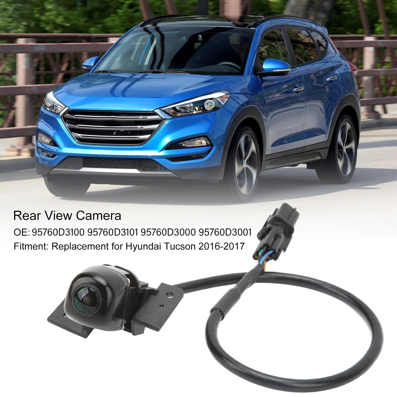 Rear View Camera 95760D3100 Parking Assist Replacement Tucson 2016