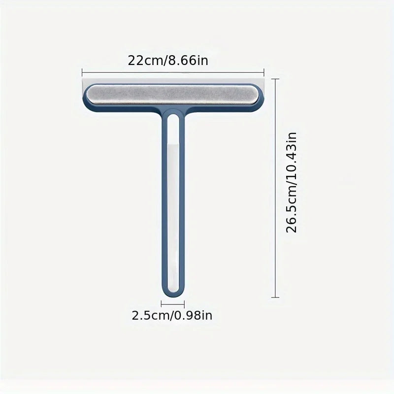 Silicone Water Wiper Plate Glass Cleaner Scraper Car Windshield Cleaning Squeegee For Car Windshield Window Bathroom Kitchen Zpaxo