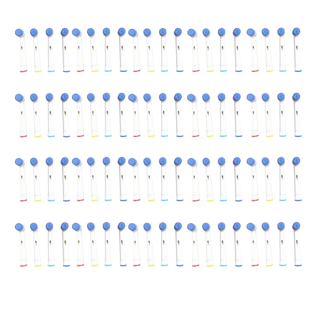 Wholesale 4 8 16 Lot Electric Toothbrush Head Oral B 6000 Replacement Zpaxo EBS-17A 80pcs