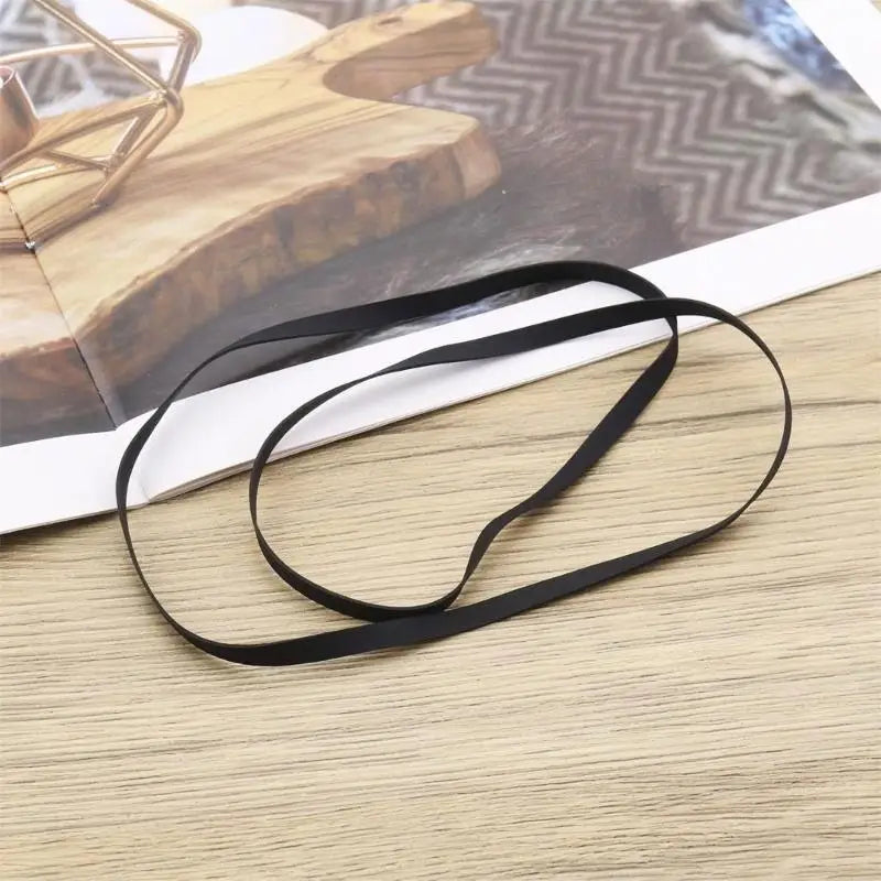 652F Turntable Belt Record Player Replacement Rubber Flat Drive Zpaxo