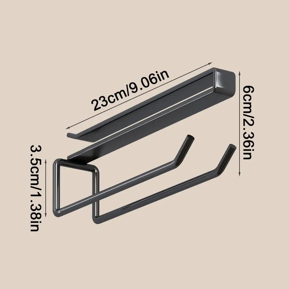 Under Cabinet Glass Rack No Drill Space Saving Metal Counter Storage
