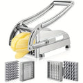 Multifunction Cutting Potato Machine Stainless Steel Cut Manual Vegetable Cutter Tool Potato Cut Cucumber Fruits And Vegetables Zpaxo Default Title